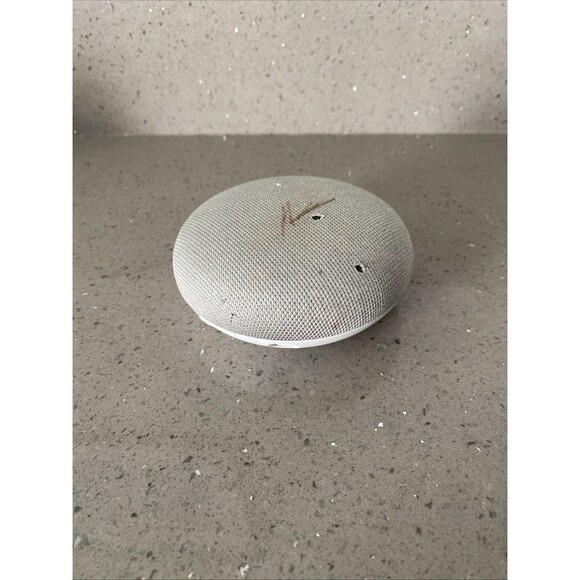 Google Nest Mini Smart Speaker Gray Model H0A Untested! - Picture 2 of 5